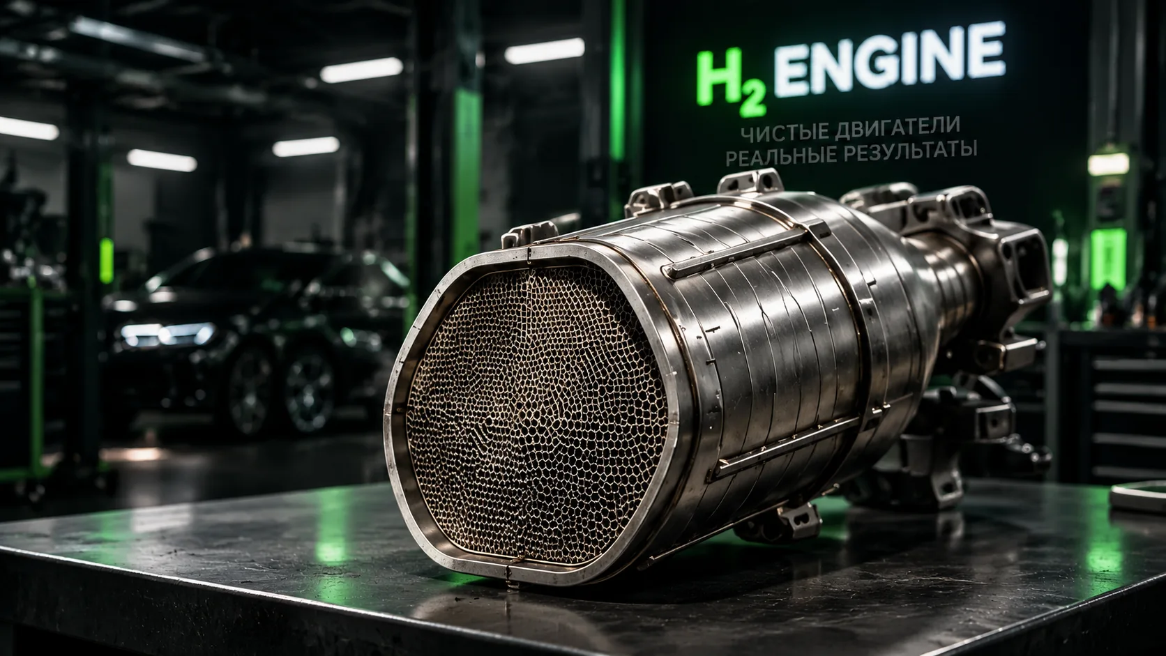 Очистка катализатора H2ENGINE